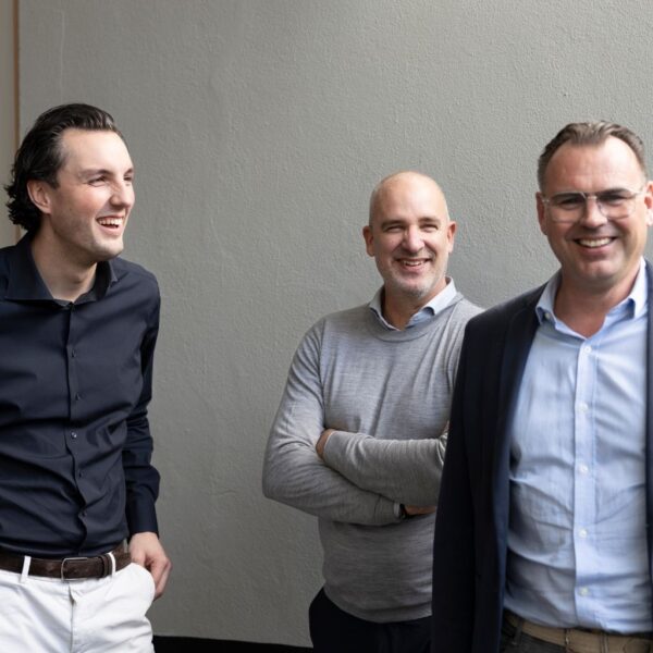 Joost, Peter & Michiel samen op de foto